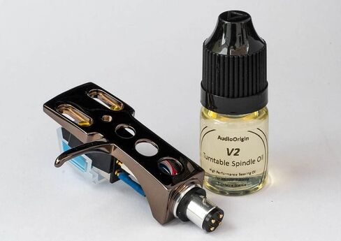 غطاء رأس مطلي بالتيتانيوم، AT-VM95، خرطوشة، قلم، زيت لـ Denon DP3700، DP40F، DP6700، DP790، DP900M، DP7D، DJVL12، DPDJ100، SL7D، DPDJ101، DP30L in Saudi Arabia