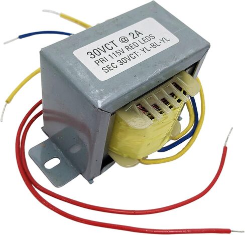 30VCT 2A Power Transformer with Wire Leads and Foot Mount - EX ELECTRONIX EXPRESS (1 Pack) in Kuwait