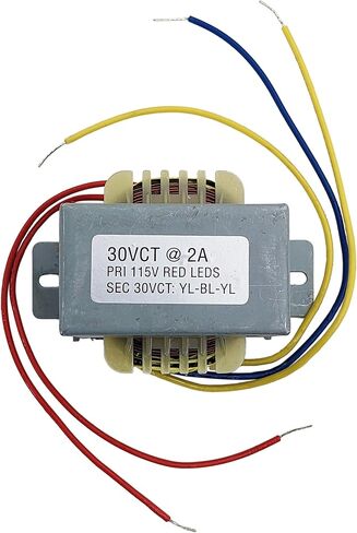 30VCT 2A Power Transformer with Wire Leads and Foot Mount - EX ELECTRONIX EXPRESS (1 Pack) in Kuwait