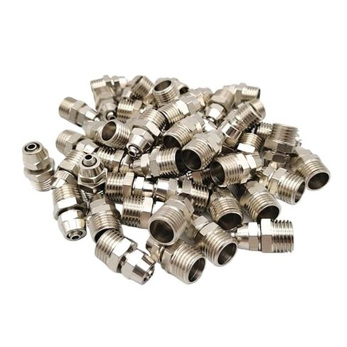 100PCS/Pack Pneumatic Connector air Tube Lock nut Type Fittings for 6mm 8mm 10mm Pipe(for 10mm Tube,1/4 inch) in Saudi Arabia