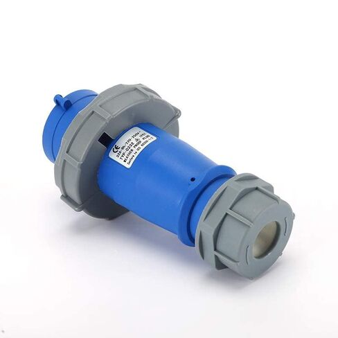 Waterproof Industrial Connector Plug 3Pin 32A 220V-250V 2P+E IP67 in Kuwait