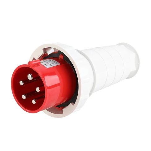 125A 3Pin 4Pin 5Pin Electronic Connection Waterproof Industrial Wall Mounted Electrical Plug Socket(4P125A Coupler) in Kuwait