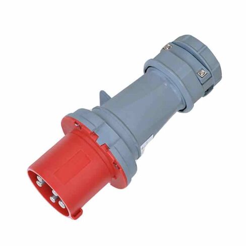 Waterproof Industrial Connector Plug 5Pin 63A 380V-415V 3P+E+N IP44 in Kuwait