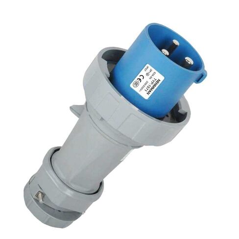 Industrial Connector Plug 3Pin 63A 220V-250V 2P+E IP67 Waterproof in Kuwait