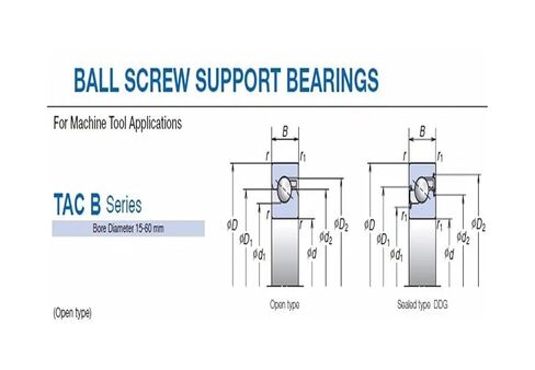1pcs 50TAC100B 50 100B SUC10PN7B 50x100x20 High Load Capacity Ball Screw Support Bearings in Saudi Arabia