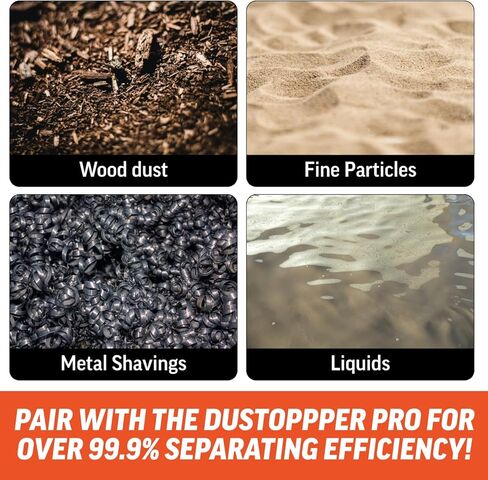 دلو - دلو سعة 5 جالون لأنظمة المكنسة الكهربائية للمتجر، ملحق نظام جمع الغبار عالي الأداء، يعمل مع مكنسة كهربائية رطبة وجافة، رائع للمحلات التجارية والجراج والهواة in Kuwait