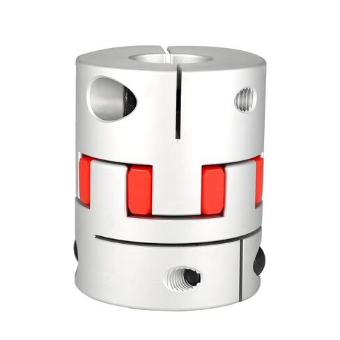 Upgrade D40*L50 Flexible Shaft Coupling 10mm to 10mm Aluminium Plum Connector Flexible Coupler for 3D Printer CNC Machine and Servo Stepper Motor in Kuwait