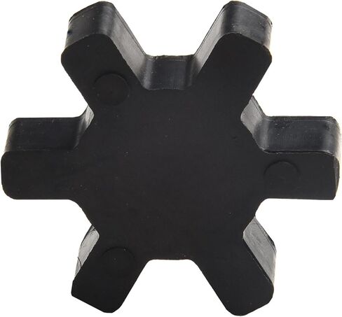 L075 Rubber Spider Insert for L-Jaw Coupling, 6-Pack Flexible Urethane Center Inserts with Lovejoy L-075 and TB Woods Couplers, Industrial Transmission Machinery Drive in Kuwait