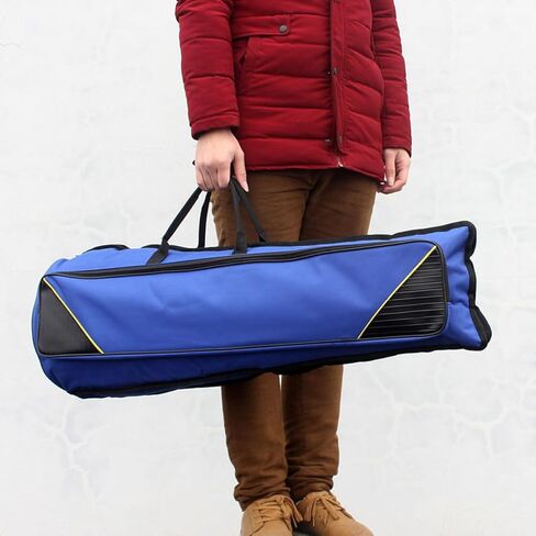SAFIGLE Oxford Cloth Trombone Bag with Cotton Padding Lightweight Musical Instrument Storage Case with Front Pocket for Accessories Shockproof Carrying for Travel and Daily Use in Saudi Arabia