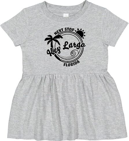 inktastic Next Stop- Key Largo, Florida Infant Dress in Saudi Arabia