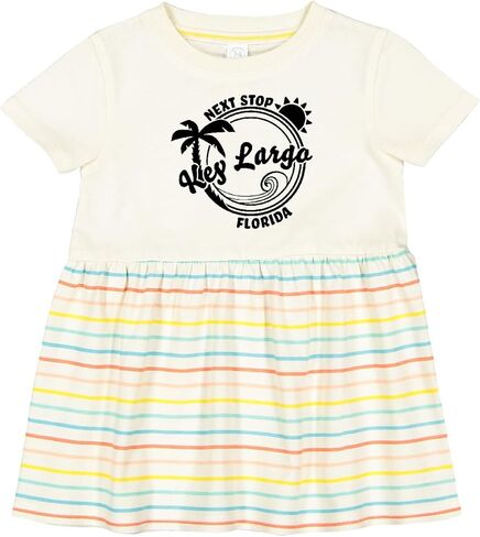 inktastic Next Stop- Key Largo, Florida Infant Dress in Saudi Arabia