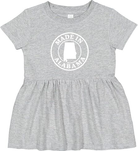 إنكتاستيك صنع في ألاباما - فستان أبيض للرضع in Kuwait