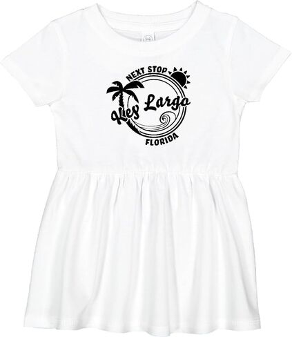 inktastic Next Stop- Key Largo, Florida Infant Dress in Saudi Arabia