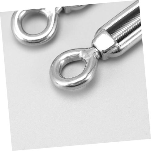 Luxshiny 5pcs Stainless Steel Flower Basket Screw Tensioner Oc Type Wire Rope Tightener for Use for Crafting and Home Decor in Saudi Arabia