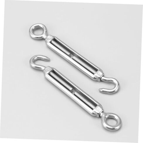 Luxshiny 5pcs Stainless Steel Flower Basket Screw Tensioner Oc Type Wire Rope Tightener for Use for Crafting and Home Decor in Saudi Arabia