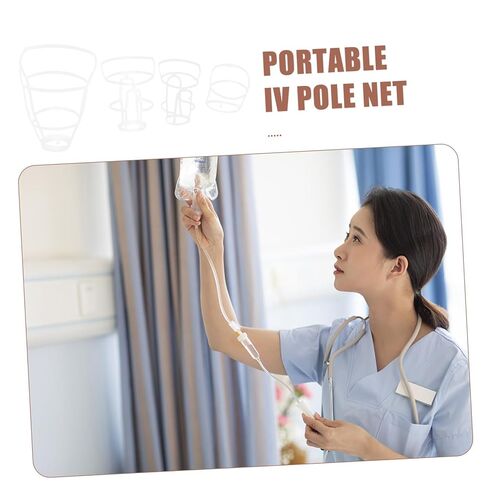 20pcs Infusion Bottle Net Cover Saline Net Sleeve for Hospital Use Portable Accessory in Saudi Arabia