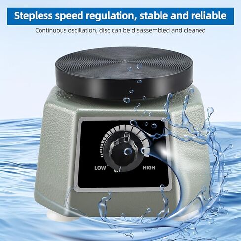 100W Lab 4" Round Shaker Lab Vibrator Laboratory Equipment in Kuwait