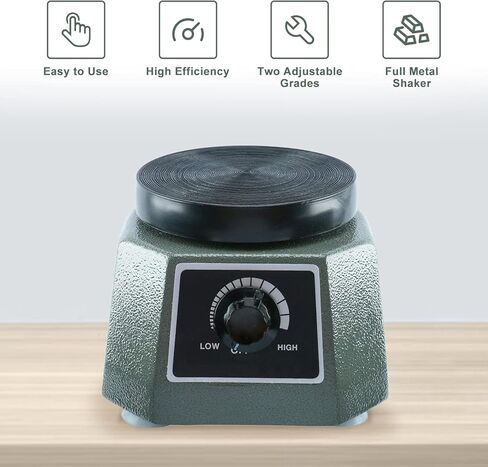 100W Lab 4" Round Shaker Lab Vibrator Laboratory Equipment in Kuwait