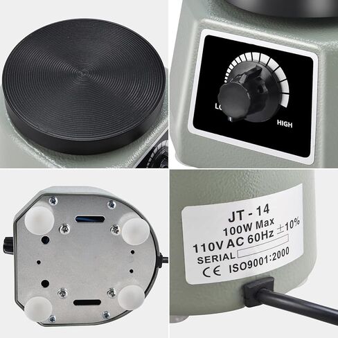 100W Lab 4" Round Shaker Lab Vibrator Laboratory Equipment in Kuwait