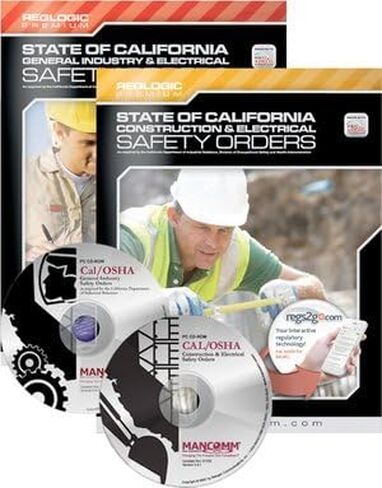 CAL/OSHA COMPLIANCE KIT: GI & CONSTRUCTION SO BOOK & CD in Saudi Arabia