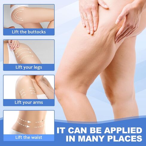 Thigh Lift Tape for Loose Skin, Waterproof Invisible Firming Patches for Legs, Reducing Thigh Friction, Lift and Patches Legs for Sagging Skin, Stomach, Arms, Body Tape for Women, 1BOX-B in Kuwait