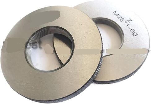 6G Metric Thread Ring Gauge Set M28 M28X3 M28X2 M28X1.5 Pass and Stop TZ fine(M28X2.5 6G) in Saudi Arabia