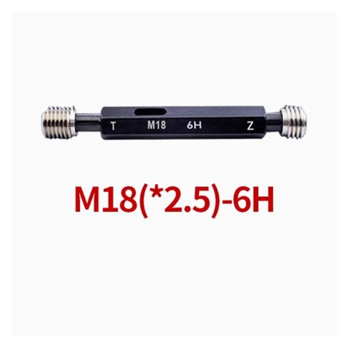 1PCS Steel fine Thread Gauge M11 M14 M16 M30 - M60 Pitch 1.5(M18X1.5 6H) in Saudi Arabia