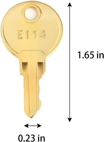 8PCS E114 Paper Towel Dispenser Replacement Keys – Compatible with Toilet Paper, Toilet Tissue and Soap Dispensers in Kuwait