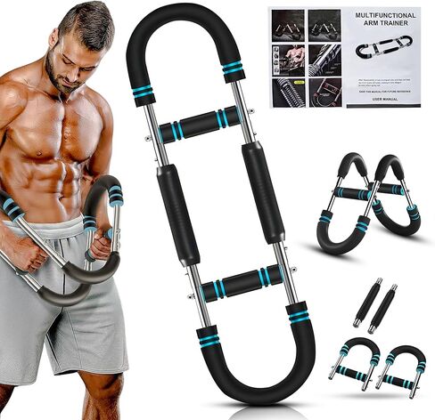 Multifunctional Arm Trainer – Chest Exercise Equipment – Chest Press Device – Arm Force Rod – Arm Twister for Home Gym – Strength Training – Upper Body Workout – Fitness Exercise Tool in Saudi Arabia