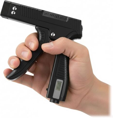 مدرب قوة القبضة مع تمرين الأصابع، عداد رقمي قابل للتعديل لتقوية قبضة اليد لتدريب القوة والتعافي وبناء العضلات in Kuwait