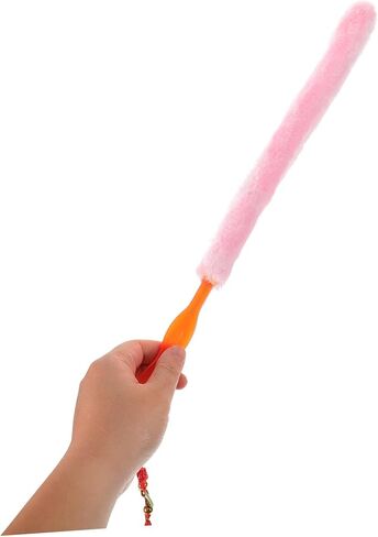 Toyvian Zithers Cleaning Brush Rabbit Hair Cleaner for Zithers Removal Tool with Comfortable Grip Compatibility for All String Instruments Portable Pink in Saudi Arabia