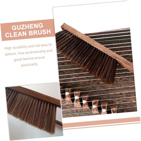 Sosoport 2 قطعة فرشاة تنظيف Guzheng شعيرات ناعمة أداة إزالة الغبار لأداة تنظيف الآلات الموسيقية السنطورية in Saudi Arabia