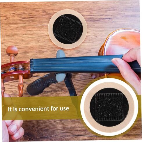 HEMOTON Bow Hair Maintenance Tool Efficient Rosins Applicator Comb for Violin Cello Portable Cleaning Accessory for Daily Practice and Performance in Saudi Arabia
