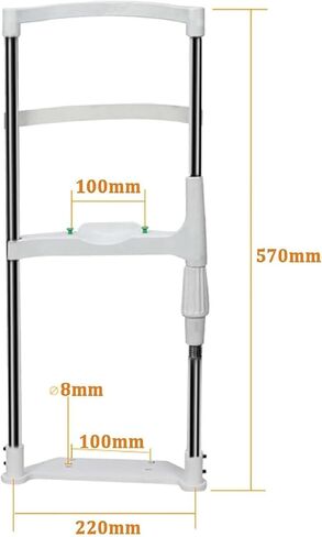 Vision Training Forehead Bracket, Chin Rest Forehead Support Optometry Accessories, Height Adjustable for Auto Refractometer, Vision Training in Kuwait
