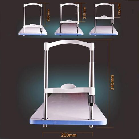 Vision Training Chin Support Bracket for Auto Refractometer, Adjustable Ergonomic Forehead and Chin Lift for Optical Instruments in Kuwait