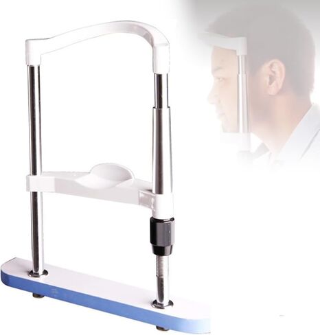 دعامة رفع الذقن للبصريات، دعامات الجبهة لتدريب الرؤية مع مقبض تعديل الرفع والخفض، ودعم مقياس الانكسار التلقائي، وتدريب الرؤية، والأدوات البصرية in Kuwait