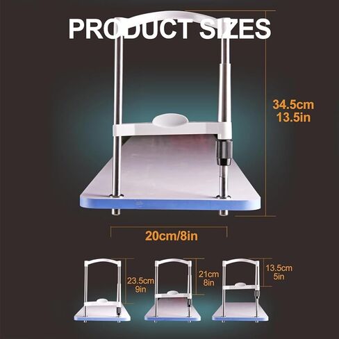 دعامة رفع الذقن للبصريات، دعامات الجبهة لتدريب الرؤية مع مقبض تعديل الرفع والخفض، ودعم مقياس الانكسار التلقائي، وتدريب الرؤية، والأدوات البصرية in Kuwait