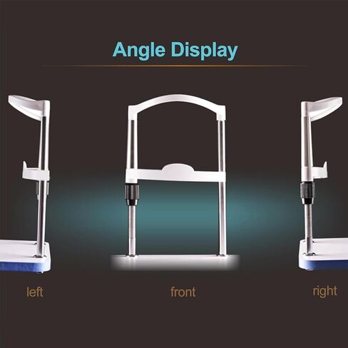 دعامة رفع الذقن للبصريات، دعامات الجبهة لتدريب الرؤية مع مقبض تعديل الرفع والخفض، ودعم مقياس الانكسار التلقائي، وتدريب الرؤية، والأدوات البصرية in Kuwait