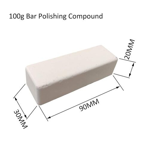 طقم عجلة تلميع من الفولاذ المقاوم للصدأ 6 قطع من PURUI مقاس 6 بوصات لمطحنة مقاعد البدلاء، طقم مع كل عجلة سيزال/دينم/قطن 1 قطعة 1/2 بوصة وكل شريط 100 جرام أسود/أخضر/أبيض مركب تلميع in Kuwait