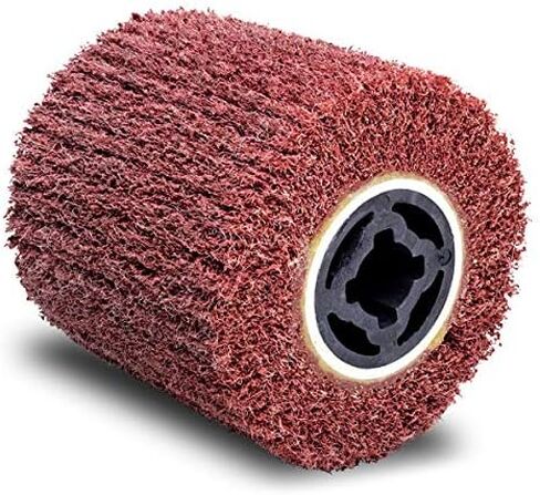 Eastwood CONTOUR SCT Finishing Drum 240 Grit Nylon Aluminum Oxide Drum 4.5 in Diameter for Light Paint Rust Remove Bare Metal Surface in Saudi Arabia