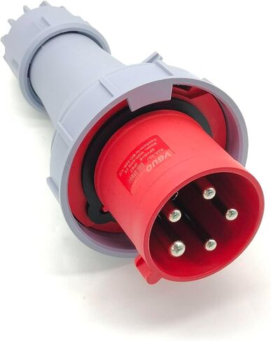 Industrial Connector 63A Plug 5 Pin Waterproof IP67 380V-415V in Saudi Arabia