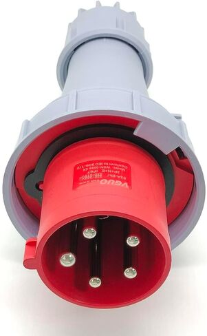 Industrial Connector 63A Plug 5 Pin Waterproof IP67 380V-415V in Saudi Arabia