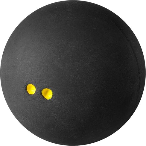 minkissy Double Yellow Dot Squash Balls Professional Small Slow Bounce Racket Balls for Competition and Beginner Training in Indoor and Outdoor Use in Kuwait