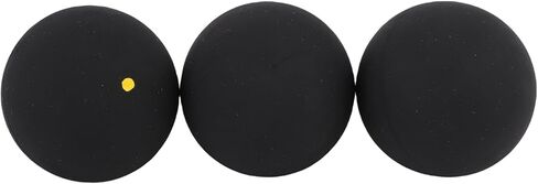 Zunate 3Pcs Squash Ball Combo Set, Includes Single Blue Dot, Single Yellow Dot, and Double Yellow Balls for Training and Practice in Kuwait
