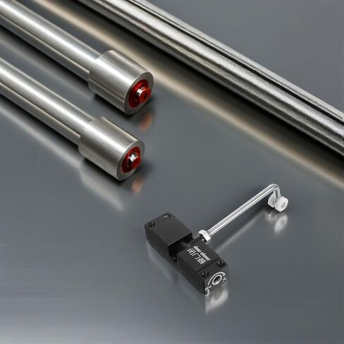 Automatic Door Closer 2pcs Dual Spring Aluminum Alloy Square Sliding Pulley Adjustable Self-Closing Door Closer for Home and Commercial Use in Kuwait