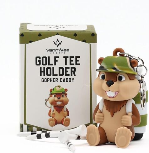 يتضمن حامل تي شيرت غولف جولف Gopher 8 Tees Wood Golf ، وملحقات الجولف الممتعة للرجال والنساء ، وملحقات حقيبة الجولف الأنيقة وهدية الجولف in Saudi Arabia