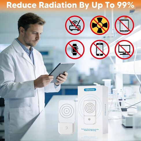 EMF Harmonizer – Whole House EMF Protection up to 2000 Sq Ft, Bio-Resonance Technology, Plug-in EMF Neutralizer for Home & Travel in Saudi Arabia