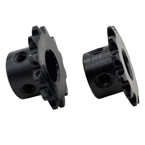 2PCS #25 Roller Chain Sprocket Type B 10mm Bore 12 Tooth, Hardened Antirust 1045 Steel Drive Sprockets 25B12-10mm in Saudi Arabia