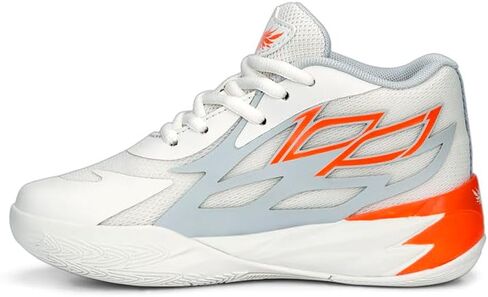 PUMA Kids Boys Mb.02 Q2 Comm Basketball Sneakers Shoes - Grey in Saudi Arabia
