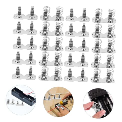 10sets Battery Charger Contact Spring Contact Plate for Batteries Enhanced Conductivity Construction Wide Compatibility in Saudi Arabia